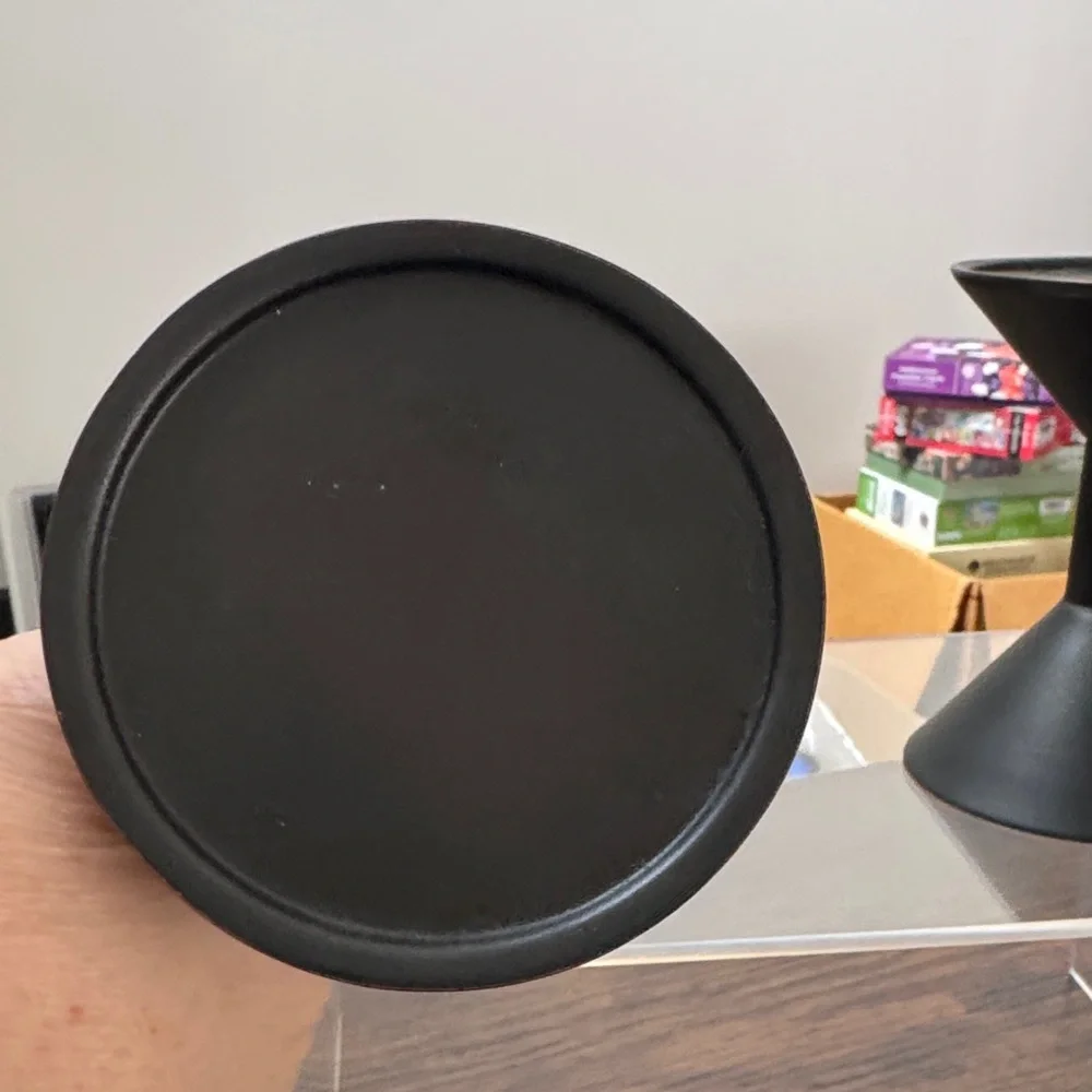 Crate&Barrel sleek black